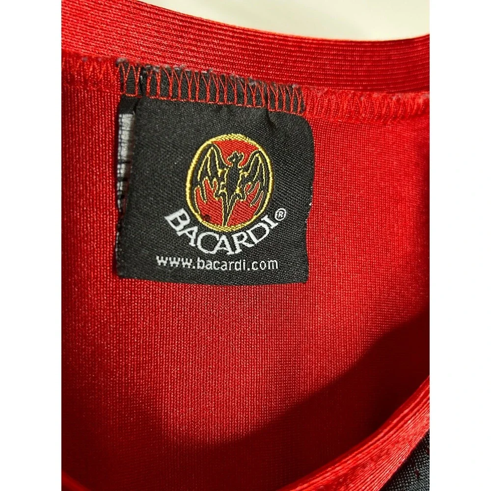 Bacardi‎ 62 Jersey-Large- Rum Logo Promo advertising football hockey soccer